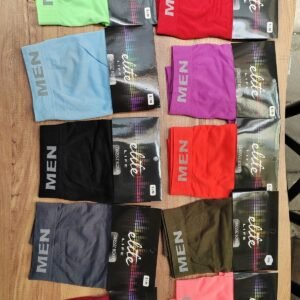 Erkek Dikişşiz Boxer Karışık Renk Pakete 10 Adet