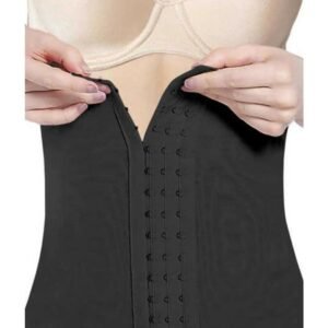 Siyah Renk Agraflı Ayarlı Bel Korse