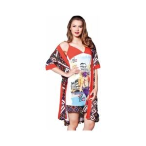 Kadın Sabahlık Takımı ,4 Lü, Desenli