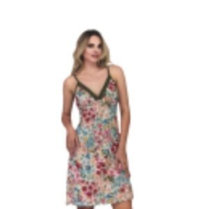 siyah dantelli leoparlı kısa kollu elbise